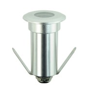 Led χωνευτό φωτιστικό σποτ δαπέδου 1W 230V AC 3000k 55lm δέσμης 30° διάρκειας 30000h IP65