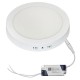 Led panel επίτοιχο στρογγυλό λευκό ισχύος 18W 230V 4000k ενδιάμεσο λευκό φως 1300lm με τροφοδοτικό