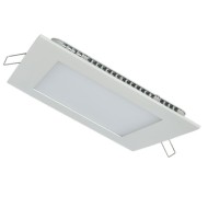 Led panel λευκό τετράγωνο χωνευτό 24W 230V 6000k ψυχρό λευκό φως 120° 1920lm
