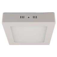 Led panel λευκό τετράγωνο εξωτερικό 12W 230V 4000k ενδιάμεσο λευκό φως 120° 900lm