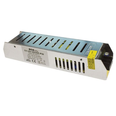 Τροφοδοτικό - led driver αλουμινίου 120W 230VAC στα 12VDC για ταινίες & λάμπες LED μη στεγανό IP20 Τροφοδοτικό - led driver αλουμινίου 120W 230VAC στα 12VDC για ταινίες & λάμπες LED μη στεγανό IP20