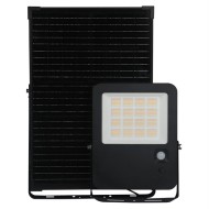 Ηλιακός προβολέας NOREL LED SMD 15W CCT 100° 1900lm με αισθητήρα ημέρας - νύχτας & κίνησης