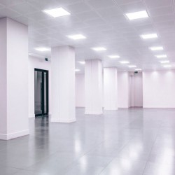 Φωτιστικό LED panel backlight 36W με δυνατότητα επιλογής απόχρωσης φωτός 3CCT 4860lm URG19 60x60cm σε λευκό χρώμα