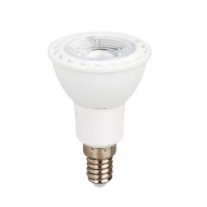Λάμπα led PAR16 E14 6W SMD 230V 6000k ψυχρό λευκό φως δέσμης 38° 480lm