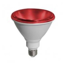 Λάμπα led PAR38 E27 15W 230V AC κόκκινο φως δέσμης 110° 1150lm στεγανή IP65 Λάμπα led PAR38 E27 15W 230V AC κόκκινο φως δέσμης 110° 1150lm στεγανή IP65