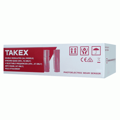 Φωτοηλεκτρικός ανιχνευτής 4 δεσμών TAKEX PB-IN-100HFA εμβέλειας 100m IP55