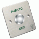 Χωνευτό μπουτόν YLI ELECTRONIC PBK-810C 86x86mm 3Α ασημί από ανοξείδωτο ατσάλι