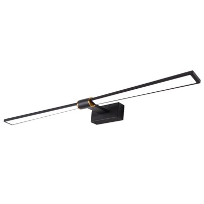Φωτιστικό λουτρού PAPIGION με ενδιάμεσο χρώμα φωτός 4000K 1170lm μαύρο μεταλλικό 810x140x55mm IP44 Φωτιστικό λουτρού PAPIGION με ενδιάμεσο χρώμα φωτός 4000K 1170lm μαύρο μεταλλικό 810x140x55mm IP44