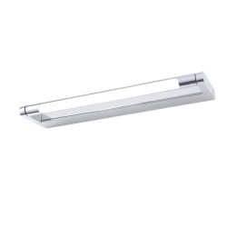 Φωτιστικό LED επίτοιχο μεταλλικό  BATI 6W θερμό χρώμα φωτός 3000K 380lm χρώμιο 400x100x25mm