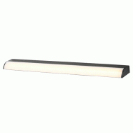 Επίτοιχο LED φωτιστικό KLARA 12W θερμό φως 3000k 780lm μαύρο αλουμινίου εξωτερικού χώρου IP44