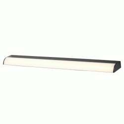 Επίτοιχο LED φωτιστικό KLARA 12W θερμό φως 3000k 780lm μαύρο αλουμινίου εξωτερικού χώρου IP44