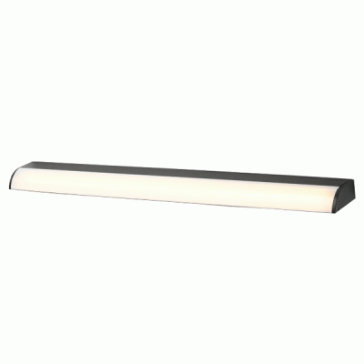 Επίτοιχο LED φωτιστικό KLARA 12W θερμό φως 3000k 780lm μαύρο αλουμινίου εξωτερικού χώρου IP44