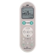 Χειριστήριο κλιματιστικού POWERTECH PT-835 universal με ένδειξη ώρας και λειτουργία χρονοδιακόπτη