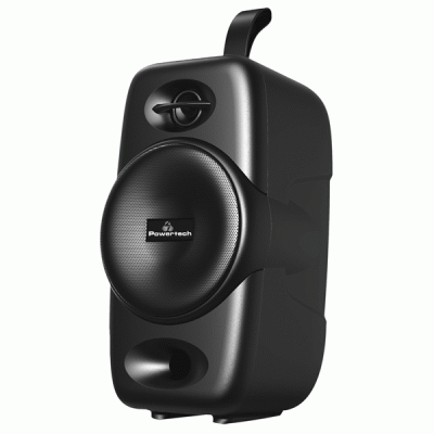 Φορητό ηχείο POWERTECH PT-987 10W RMS TWS μαύρο με επαναφορτιζόμενη μπαταρία 2000mAh