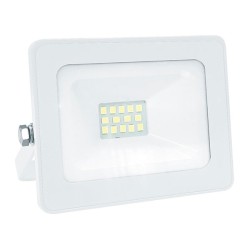 Προβολέας led λευκός 10W 230V smd 3000K θερμό λευκό φως 800lm στεγανός IP66