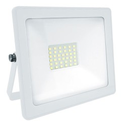Προβολέας led λευκός 30W 230V smd 4000K ενδιάμεσο λευκό φως 2550lm στεγανός IP66
