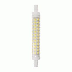 Λάμπα led smd R7s 10W ενδιάμεσο λευκό φως 4000k 118mm 1070lm δέσμη φωτός 360° 230V AC Ra80 30000h