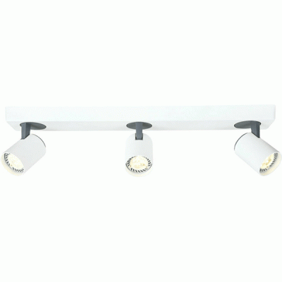 Επίτοιχο φωτιστικό DISCO 3xGU10 54x7x12cm λευκό αλουμινίου