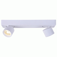 Φωτιστικό LED COB PLUTO οροφής 10W θερμό φως 3000k δέσμης 80° 800lm λευκό αλουμινίου 32x7xh10cm