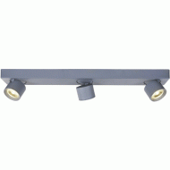 Φωτιστικό οροφής LED COB PLUTO 15W θερμό φως 3000k 1200lm δέσμης 80° 54x7xh10cm γκρι αλουμινίου