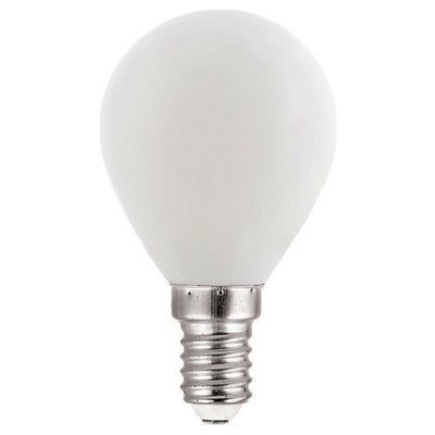 Λάμπα Led Filament Frosty σφαιρική E14 6W 230V AC θερμό φως 2700k 540lm ντιμαριζόμενη