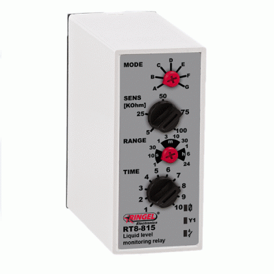 Eπιτηρητής αγώγιμων υγρών RINGEL RT8-815 SPDT (1NO 1NC) 11Pin ενός ηλεκτροδίου