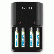Φορτιστής μπαταριών AA & AΑΑ NiMH PHILIPS SCB1450NB με 4x AAA