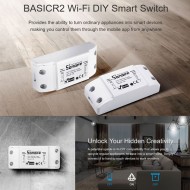 Διακόπτης SONOFF Smart BASICR2 Wifi 10A για απομακρυσμένη ενεργοποίηση ή απενεργοποίηση συσκευών