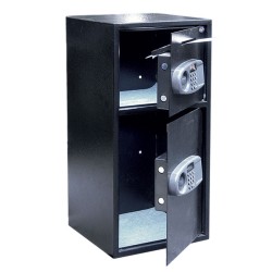 Διπλό χρηματοκιβώτιο ασφαλείας StarPro SP-DP2775EL 775x370x360mm με ψηφιακό πληκτρολόγιο και πόμολο