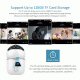 Κάμερα SECTEC WiFi IP ST-891-2MTY Tuya 2MP 1080p με Smart track λειτουργία ανίχνευσης κίνησης