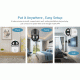 Κάμερα SECTEC WiFi IP ST-891-2MTY Tuya 2MP 1080p με Smart track λειτουργία ανίχνευσης κίνησης