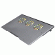 Notebook Cooler RGB για αποτελεσματική ψύξη σε laptop έως και 17.3" από αλουμινένια επιφάνεια