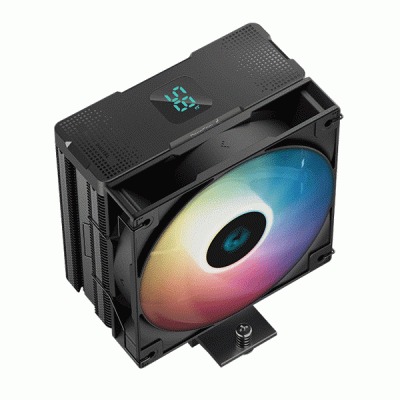 Universal ψύκτρα rgb για επεξεργαστές Intel και AMD με ψηφιακή οθόνη AG400 DIGITAL με διάσταση 120x92x150mm