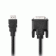 Καλώδιο σύνδεσης High Speed HDMI από αρσενικό σε DVI-D 24+1-Pin αρσενικό 3.00m σε μαύρο χρώμα