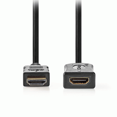 Καλώδιο προέκτασης High speed HDMI με Ethernet, HDMI αρσενικό σε HDMI θηλυκό και επίχρυσες επαφές, 2.00m Καλώδιο προέκτασης High speed HDMI με Ethernet, HDMI αρσενικό σε HDMI θηλυκό και επίχρυσες επαφές, 2.00m