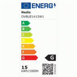 Λάμπα φούρνου με ντουί E14 15W διάφανο γυαλί για μέγιστη θερμοκρασία +300°C 1000 ώρες ζωής