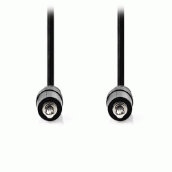 Καλώδιο ήχου 3,5mm αρσενικό Stereo - 3,5mm αρσενικό Stereo 1.50m κατάλληλο για σύνδεση μιας συσκευής σε ηχοσύστημα ή ενισχυτή