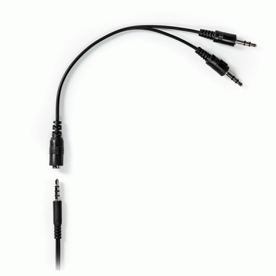 Ακουστικά κεφαλής NEDIS headset με καλώδιο 1.80m και ρυθμιζόμενο στήριγμα κεφαλής σε μαύρο χρώμα Ακουστικά κεφαλής NEDIS headset με καλώδιο 1.80m και ρυθμιζόμενο στήριγμα κεφαλής σε μαύρο χρώμα