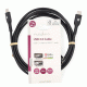 Καλώδιο USB High-Speed Type-C αρσενικό σε USB Type-C αρσενικό 2.00m μαύρο χρώμα 