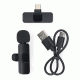 Ασύρματο μικρόφωνο πέτου με έξοδο USB Type-C ιδανικό για χρήση σε notebook / smartphone / tablet