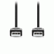Καλώδιο USB High-Speed A αρσενικό- USB A αρσενικό 3.00m μαύρο χρώμα κατάλληλο για σύνδεση μιας συσκευής με υποδοχή USB A σε έναν Η/Υ Καλώδιο USB High-Speed A αρσενικό- USB A αρσενικό 3.00m μαύρο χρώμα κατάλληλο για σύνδεση μιας συσκευής με υποδοχή USB A σε έναν Η/Υ