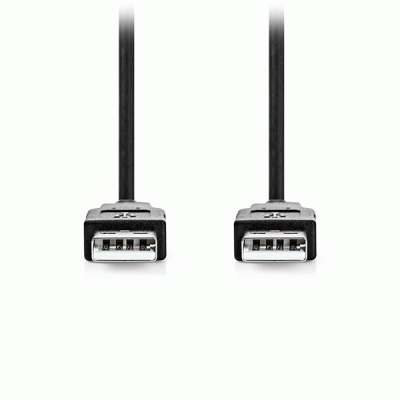 Καλώδιο USB High-Speed A αρσενικό - USB A αρσενικό 5.00m κατάλληλο για σύνδεση συσκευής σε υπολογιστή 
