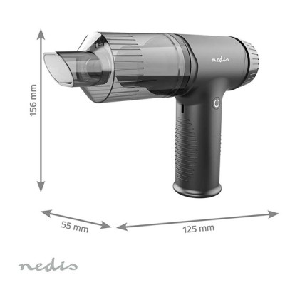 Επαναφορτιζόμενο σκουπάκι χειρός & air duster Nedis με μπαταρία λιθίου 600mAh 90W ιδανικό για στεγνό καθάρισμα αθόρυβο Επαναφορτιζόμενο σκουπάκι χειρός & air duster Nedis με μπαταρία λιθίου 600mAh 90W ιδανικό για στεγνό καθάρισμα αθόρυβο
