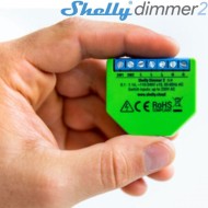 Διακόπτης Shelly dimmer2 με δυνατότητα σύνδεσης και χωρίς ουδέτερη γραμμή