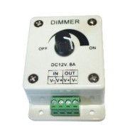 Dimmer για ταινίες LED μονόχρωμες 12VDC 8A/96W - 24VDC 8A/192W