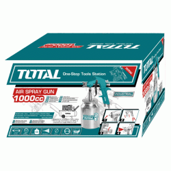 Πιστόλι βαφής κάτω δοχείο TOTAL TAT11005 3-4bar χωρητικότητας 1000cc