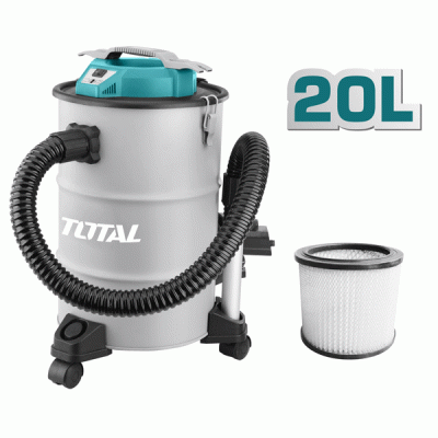 Σκούπα στάχτης TOTAL TAVC12201 1200W 20Lit με μήκος σωλήνα 1m και καλώδιο ρεύματος 2m Σκούπα στάχτης TOTAL TAVC12201 1200W 20Lit με μήκος σωλήνα 1m και καλώδιο ρεύματος 2m