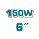 Δίδυμος τροχός TOTAL TBG15015 150W 230V 50Hz με 2950rpm/min στροφές και πέτρα Φ150mm