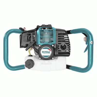 Γεωτρύπανο - τριβέλα βενζίνης TOTAL TEA55221 52cc 1 χειριστή με δυνατότητα τρυπήματος 100/150/200mm