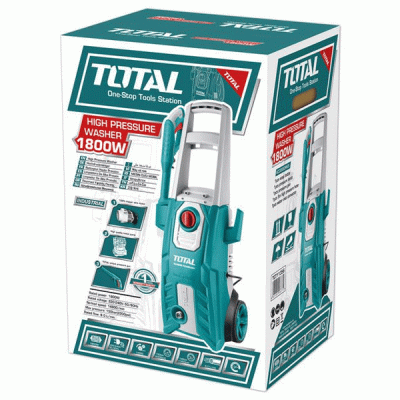 Πλυστικό μηχάνημα νερού TOTAL TGT11356 1800W 230V 50Hz 150bar με σύστημα Auto stop